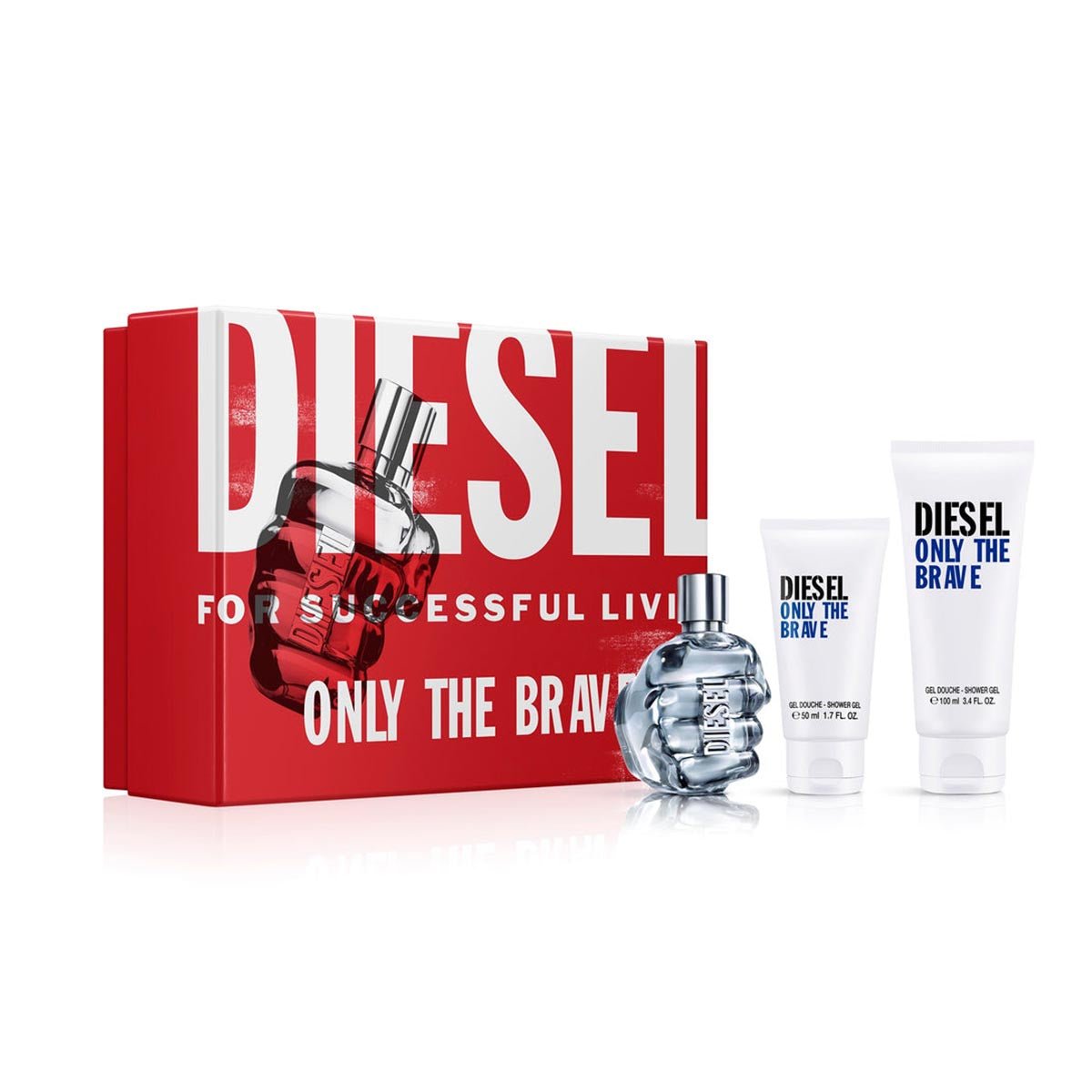 Diesel Only The Brave Pour Homme EDT Gift Set | My Perfume Shop Australia