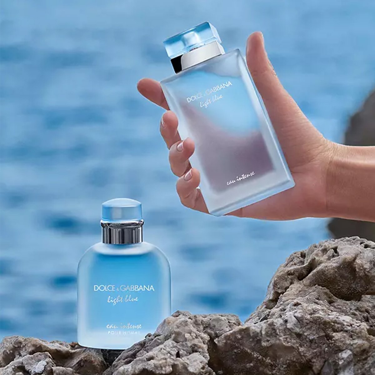 Dolce & Gabbana Light Blue Eau Intense Set For Men | My Perfume Shop Australia