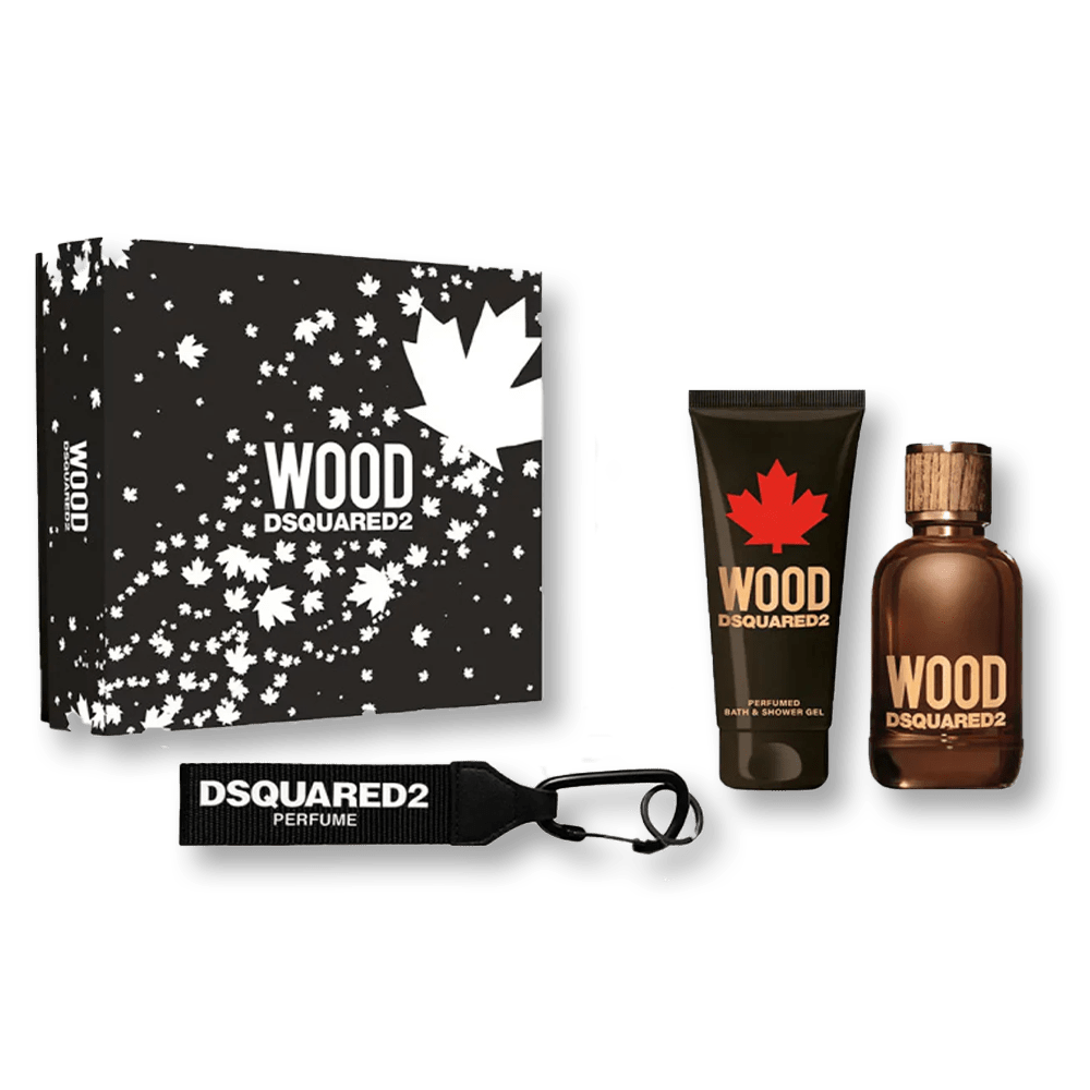 DSQUARED2 Wood Trio Key Ring Set | My Perfume Shop Australia