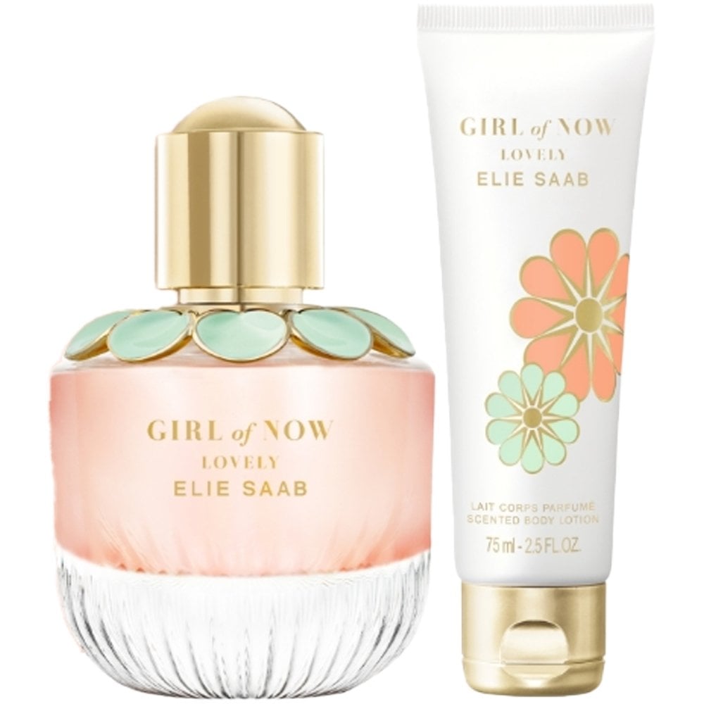 Elie Saab Girl of Now Lovely EDP & Body Lotion Set | My Perfume Shop Australia