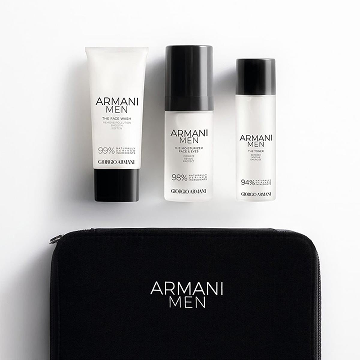 Giorgio Armani Men Skincare Travel Kit | My Perfume Shop Australia