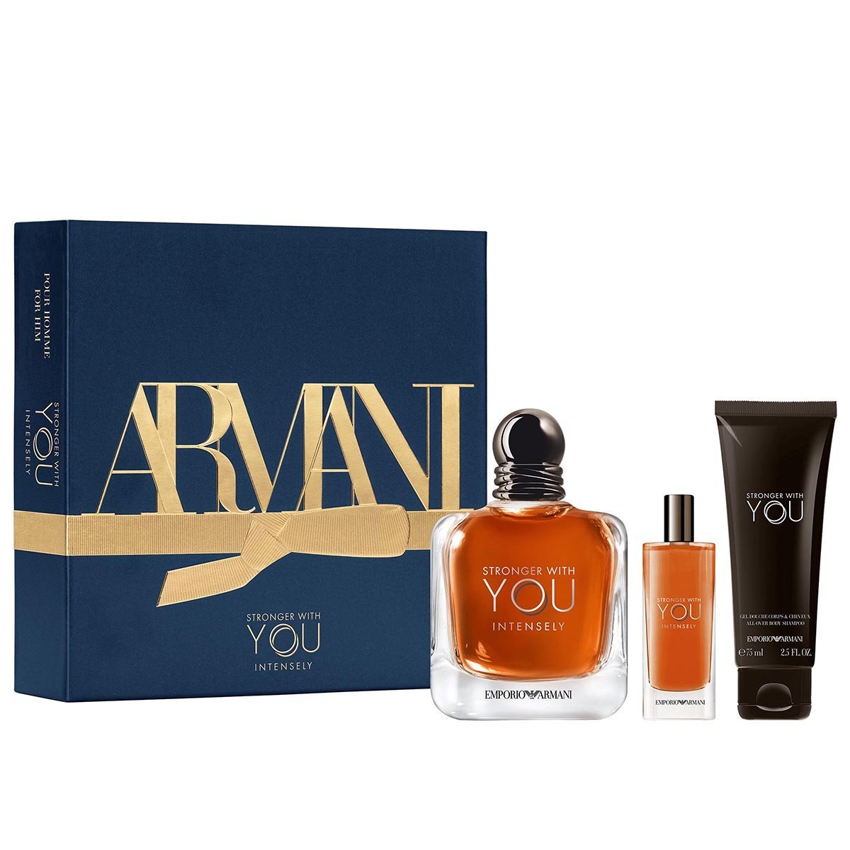 Giorgio Armani Stronger With You Intensely EDP Gift Set - My Perfume Shop Australia