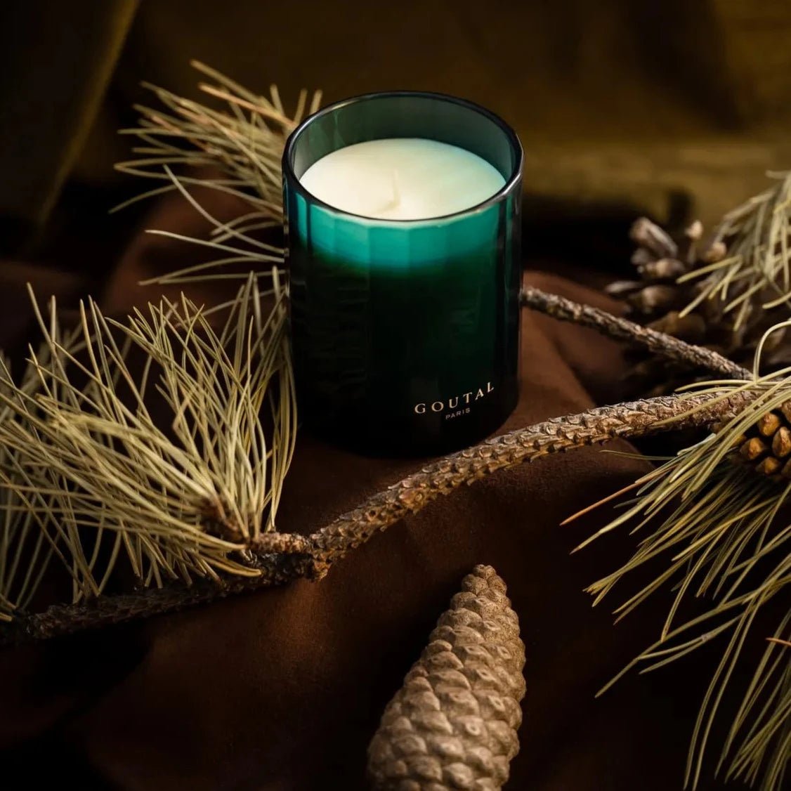 Goutal Une Foret D'Or Green Scented Candle | My Perfume Shop Australia