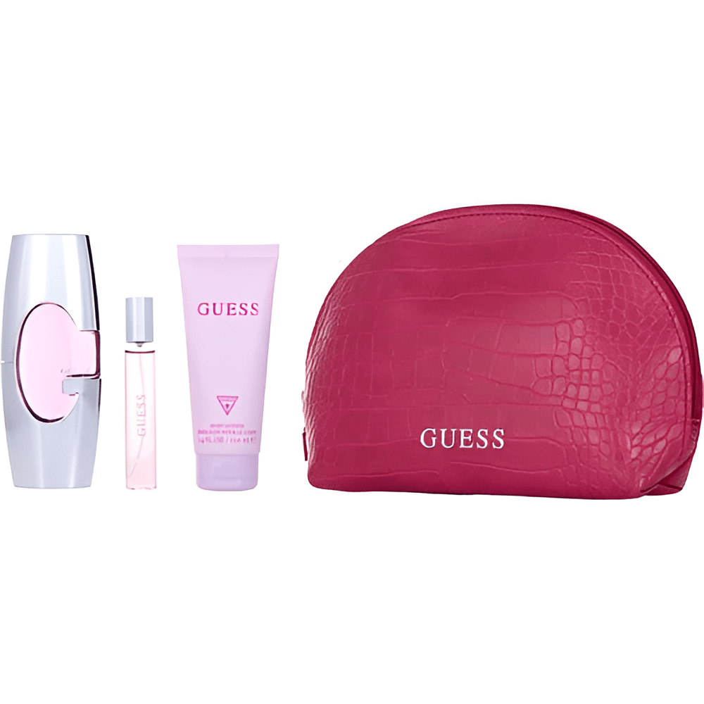 Guess Pink Elegance Fragrance & Body Care Collection with Pouch | My Perfume Shop Australia