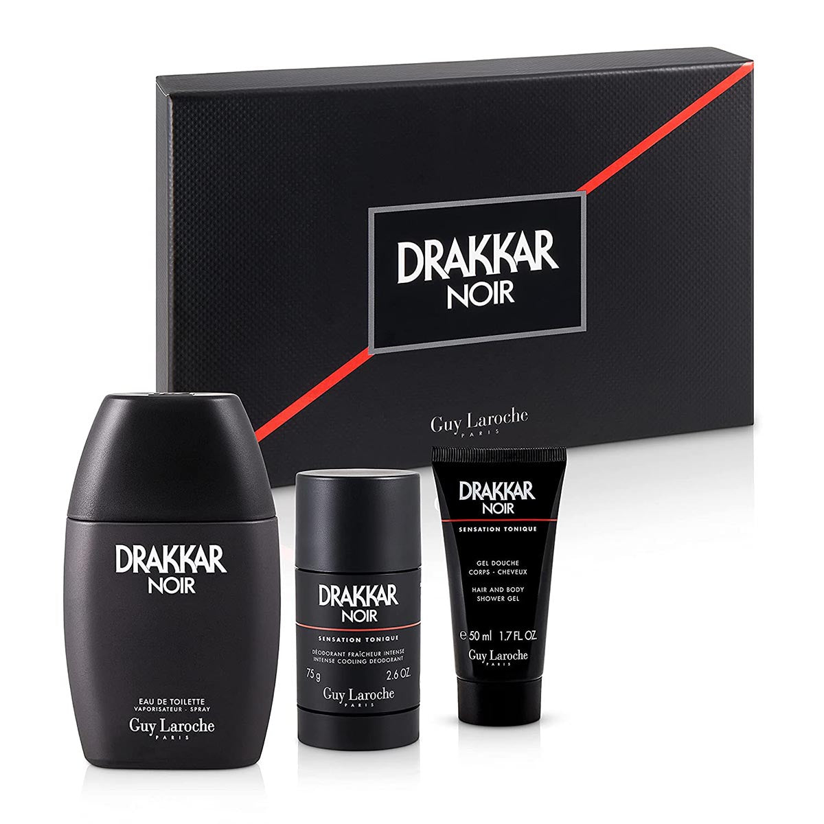 Guy Laroche Drakkar Noir EDT Gift Set | My Perfume Shop Australia