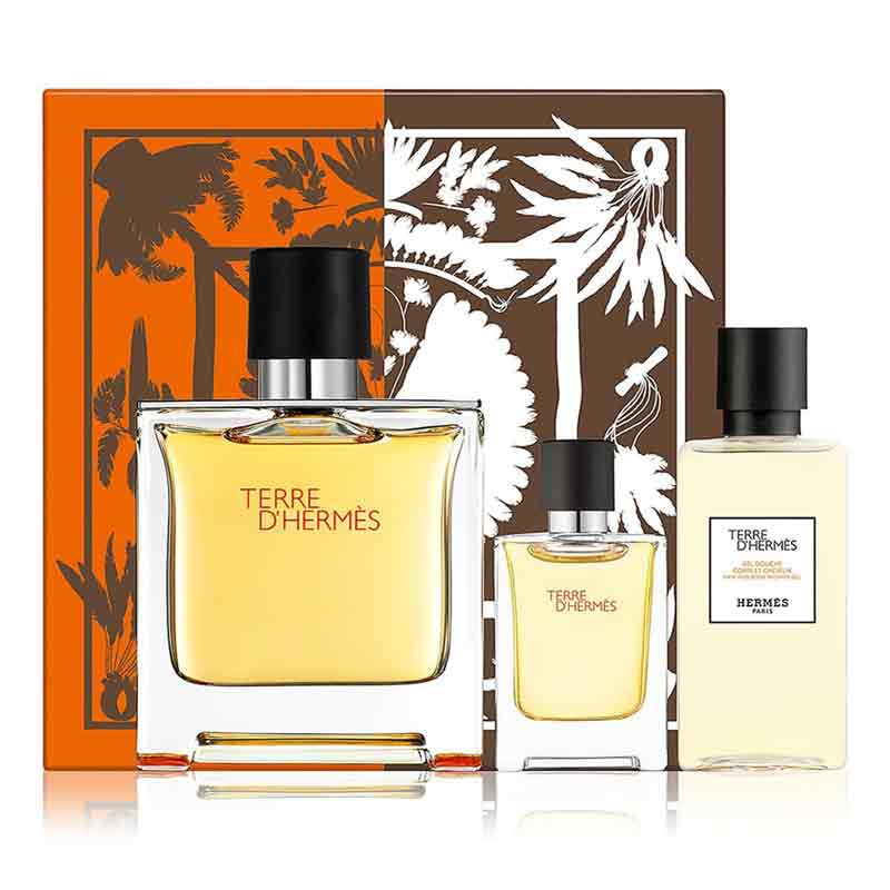 HERMÈS Terre d'Hermès Pure Parfum Gift Set - My Perfume Shop Australia