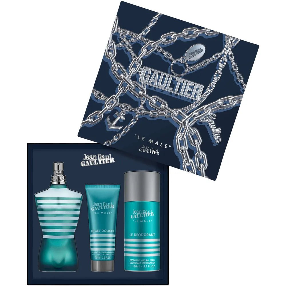 Jean Paul Gaultier "Le Male" EDT Shower Set | My Perfume Shop Australia