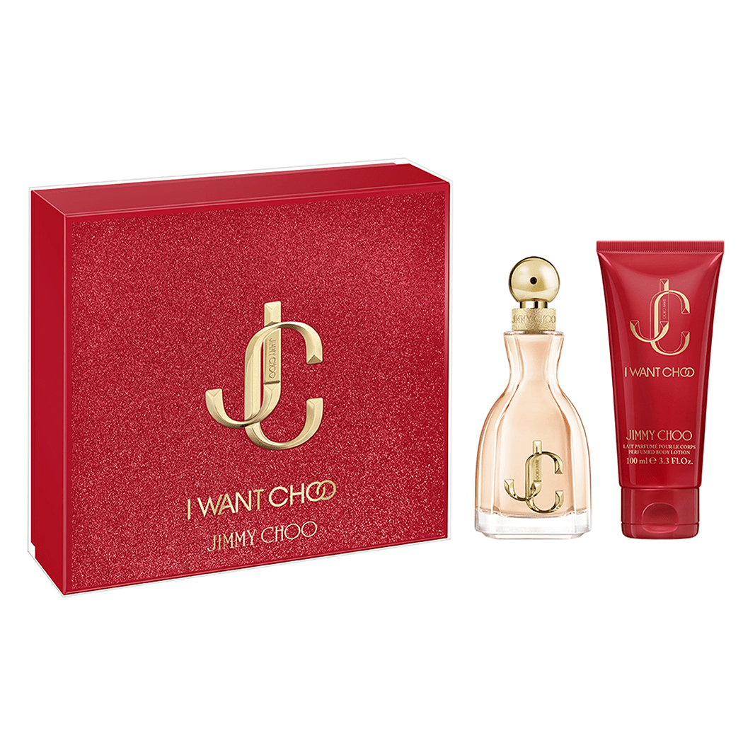 Jimmy Choo I Want Choo EDP Body Lotion Set | My Perfume Shop Australia