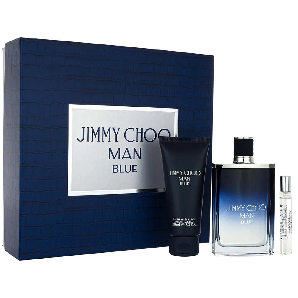 Jimmy Choo Man Blue EDT Set Miniature Shower Gel | My Perfume Shop Australia