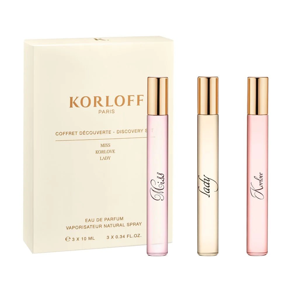 Korloff Paris Trio EDP Discovery Set | My Perfume Shop Australia