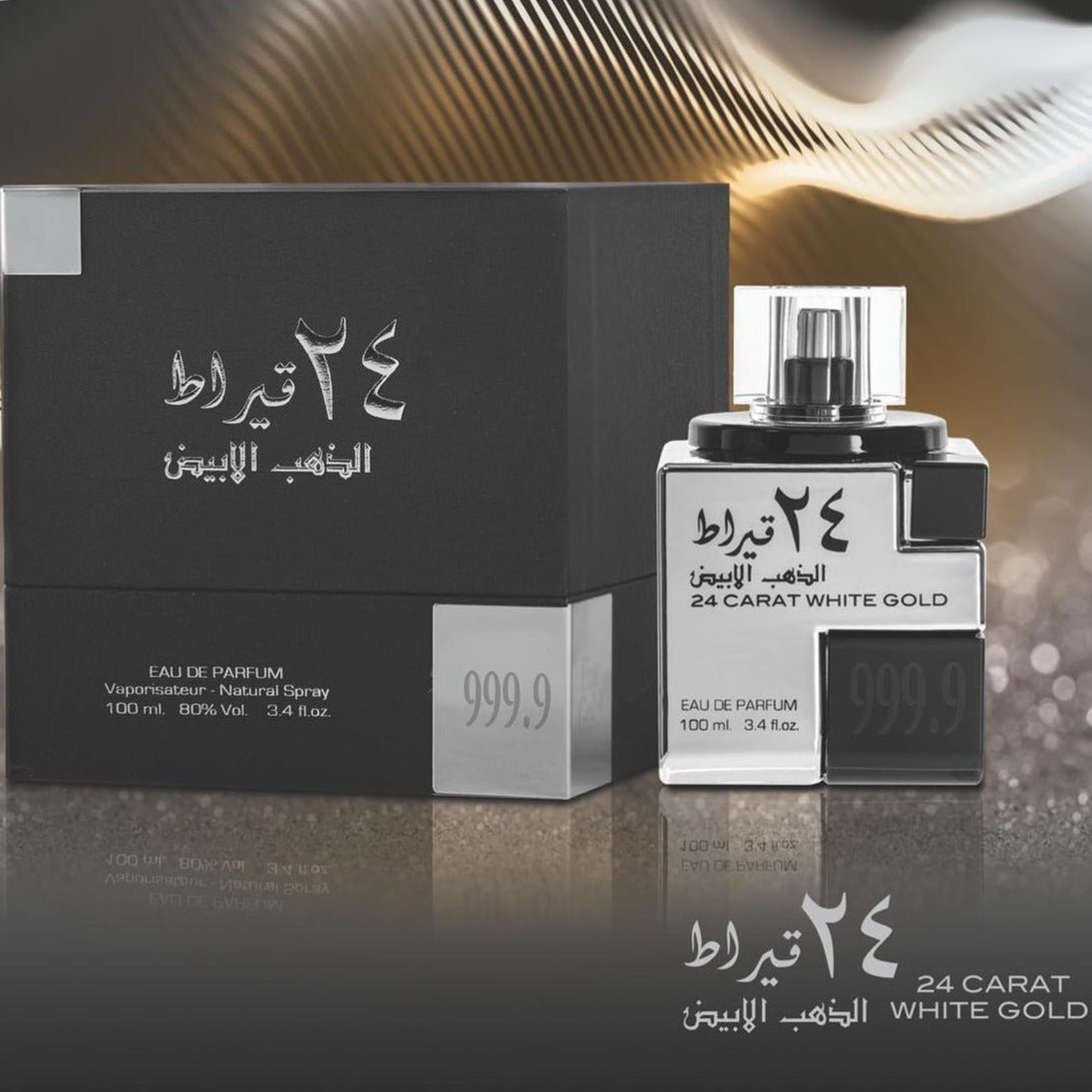 Lattafa 24 Carat White Gold EDP | My Perfume Shop Australia
