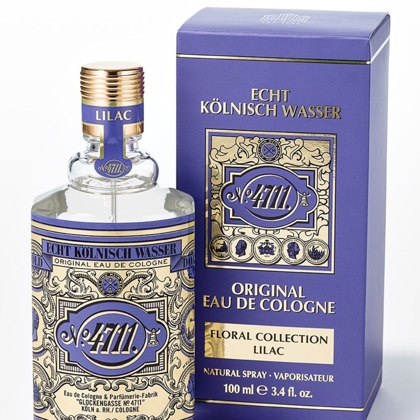 Maurer & Wirtz 4711 Original Eau De Cologne Floral Coll. Lilac | My Perfume Shop Australia