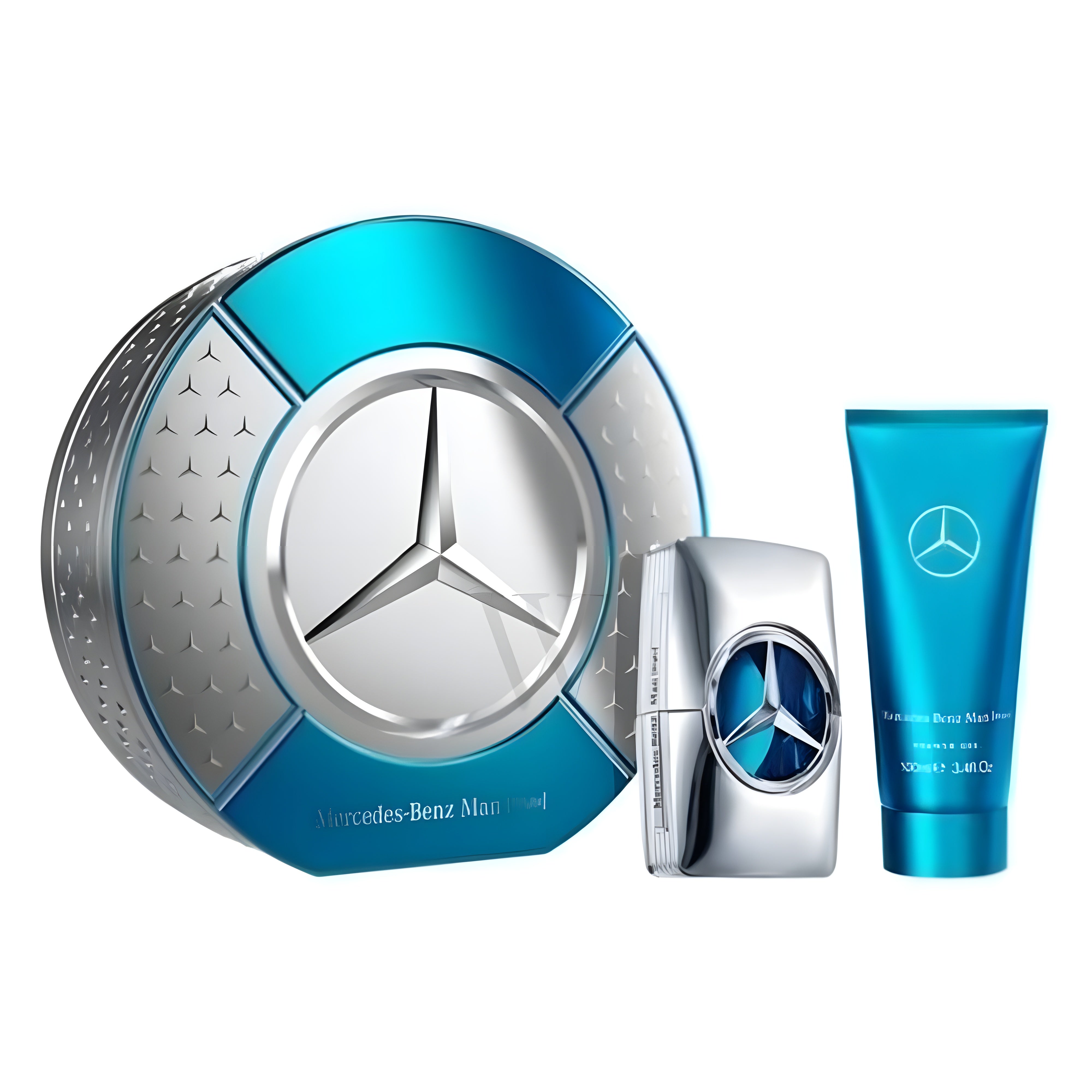 Mercedes Benz Man Bright EDP Shower Gel Travel Set | My Perfume Shop Australia