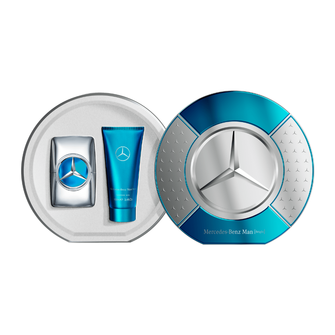 Mercedes Benz Man Bright EDP Shower Gel Travel Set | My Perfume Shop Australia