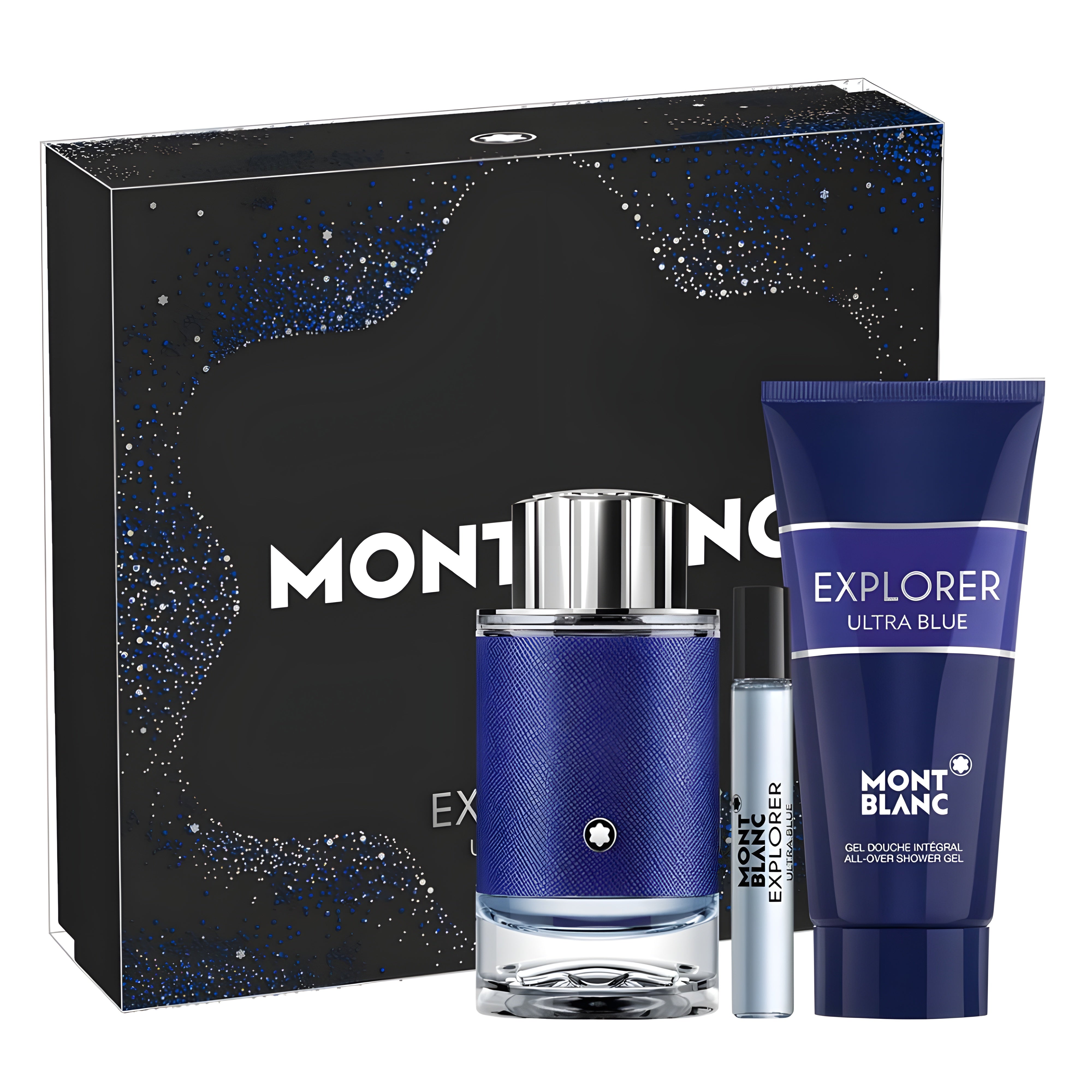 Mont Blanc Explorer Ultra Blue EDP Shower Gel Set | My Perfume Shop Australia
