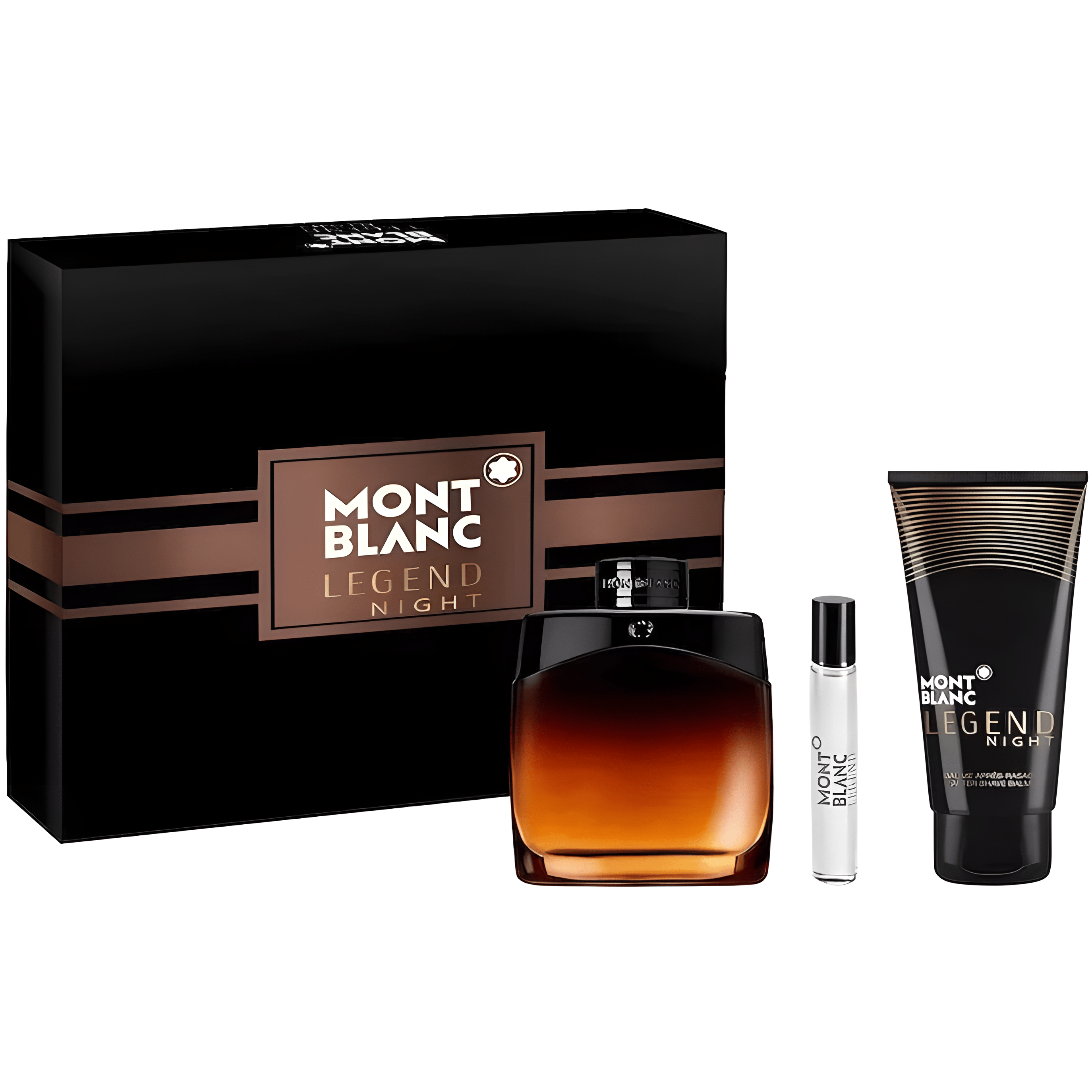 Mont Blanc Legend Night EDP After Shave Balm Travel Set | My Perfume Shop Australia