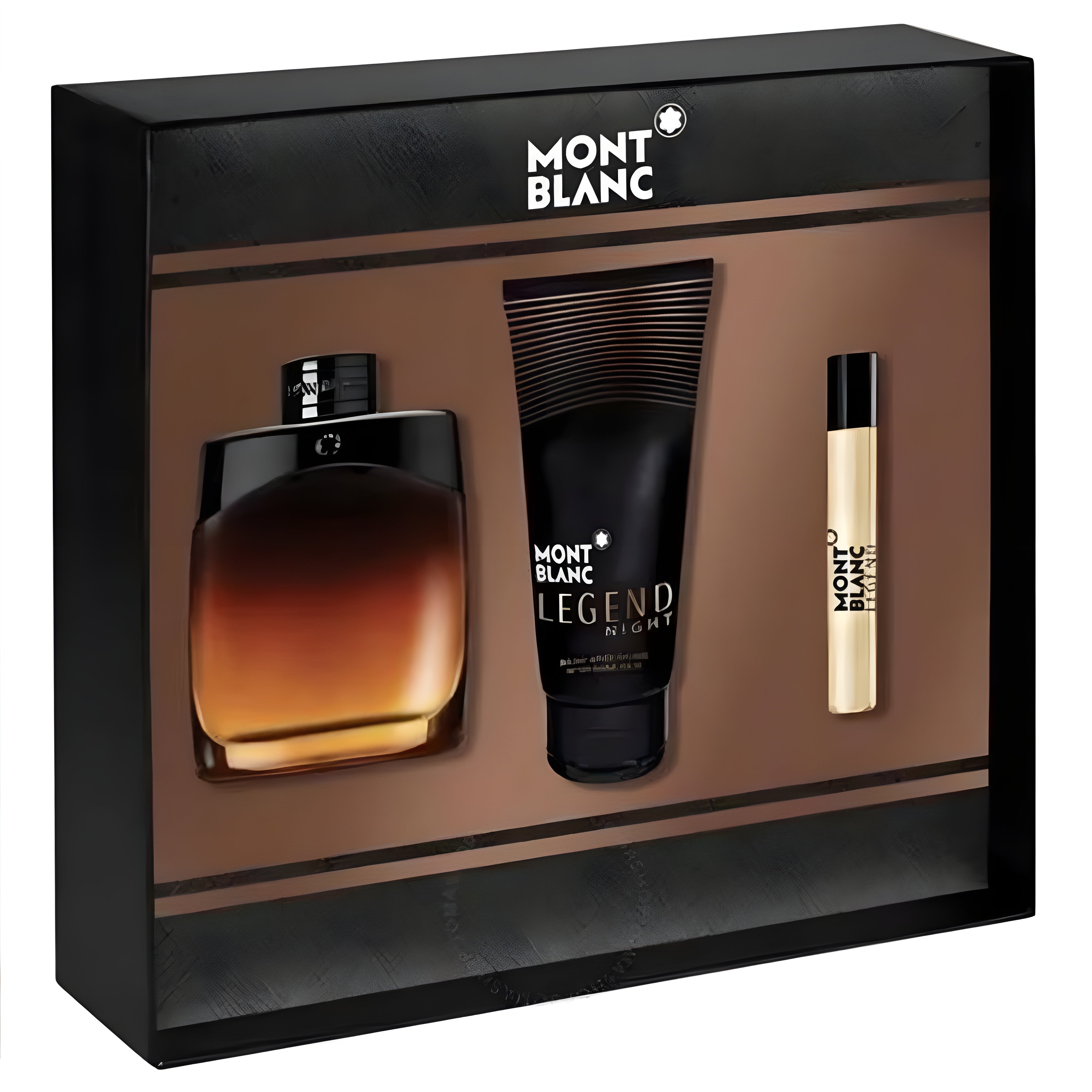 Mont Blanc Legend Night EDP After Shave Balm Travel Set | My Perfume Shop Australia