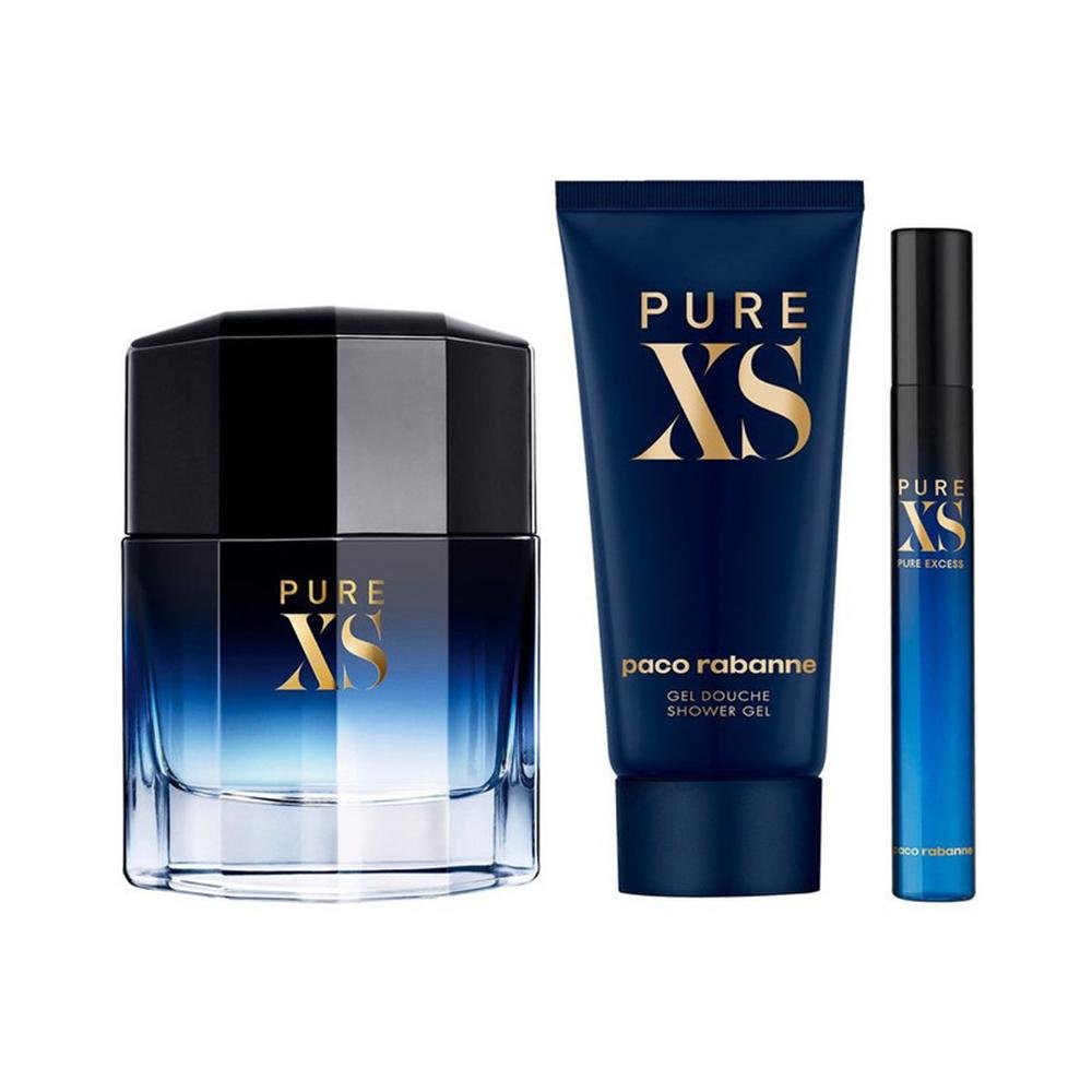 Paco Rabanne Pure XS Shower Gel and Travel Spray Gift Set - My Perfume Shop Australia