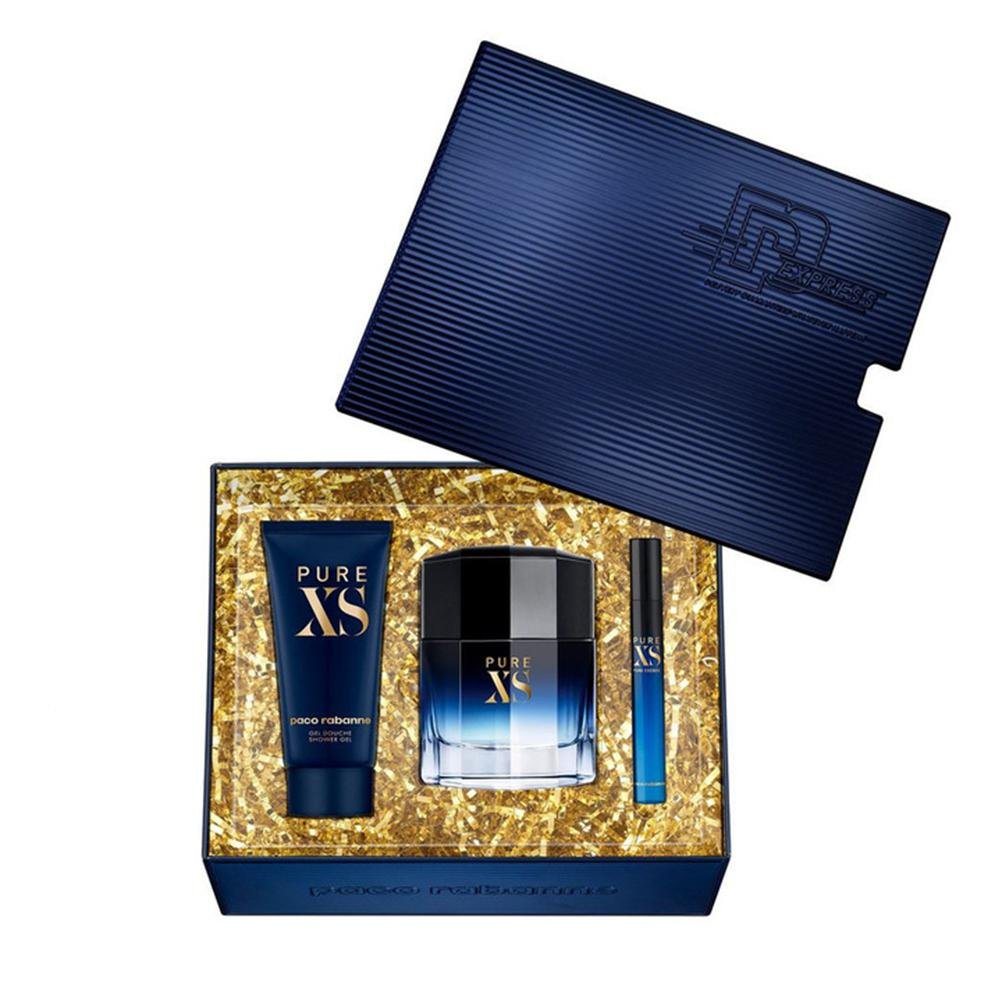 Paco Rabanne Pure XS Shower Gel and Travel Spray Gift Set - My Perfume Shop Australia