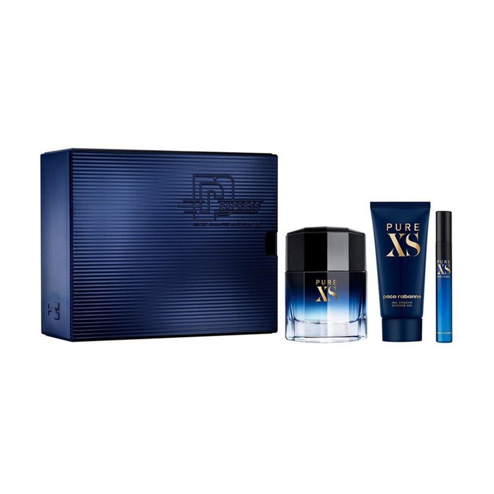 Paco Rabanne Pure XS Shower Gel and Travel Spray Gift Set - My Perfume Shop Australia