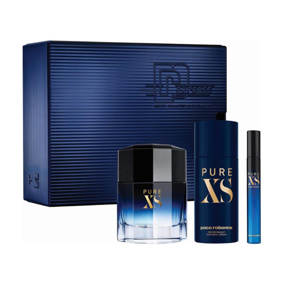 Paco Rabanne Pure XS Shower Gel and Travel Spray Gift Set - My Perfume Shop Australia