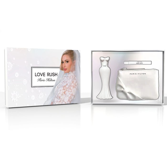 Paris Hilton Love Rush EDP & Pouch Collection | My Perfume Shop Australia