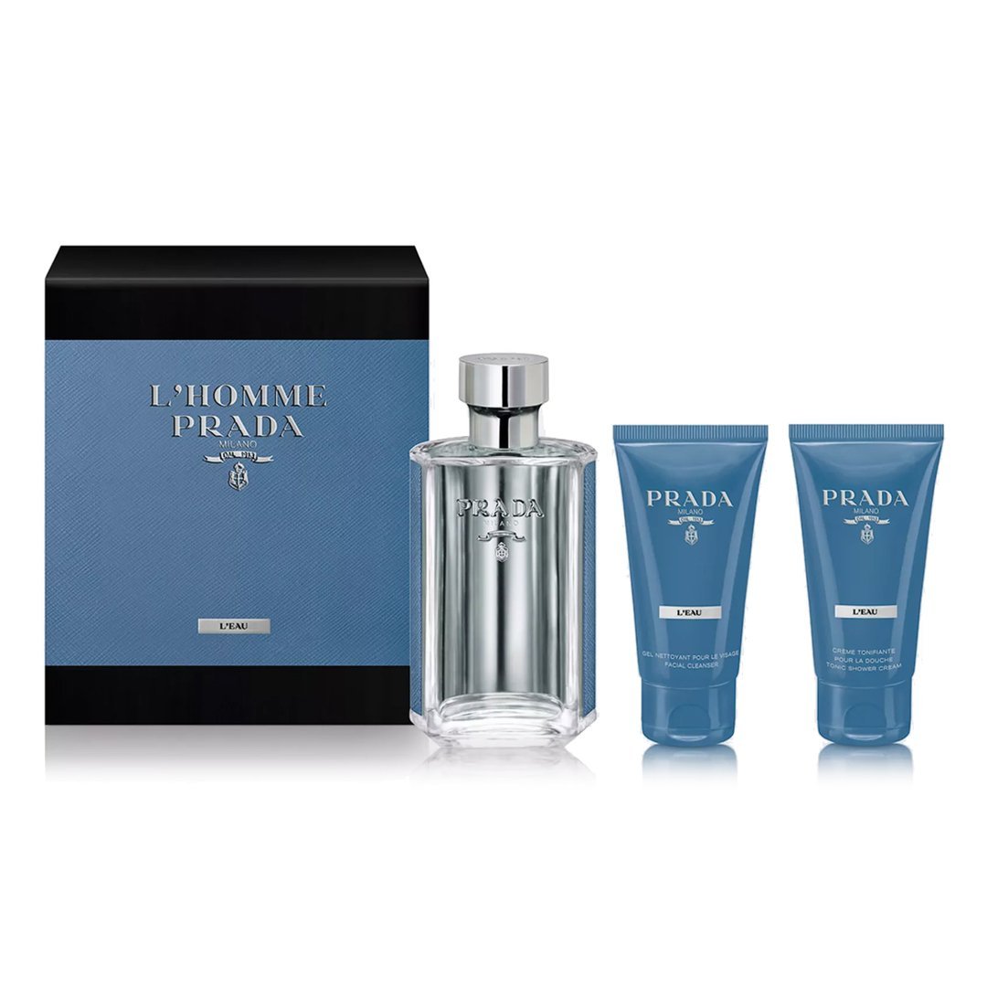 Prada L'Homme L'Eau EDT Gift Set - My Perfume Shop Australia