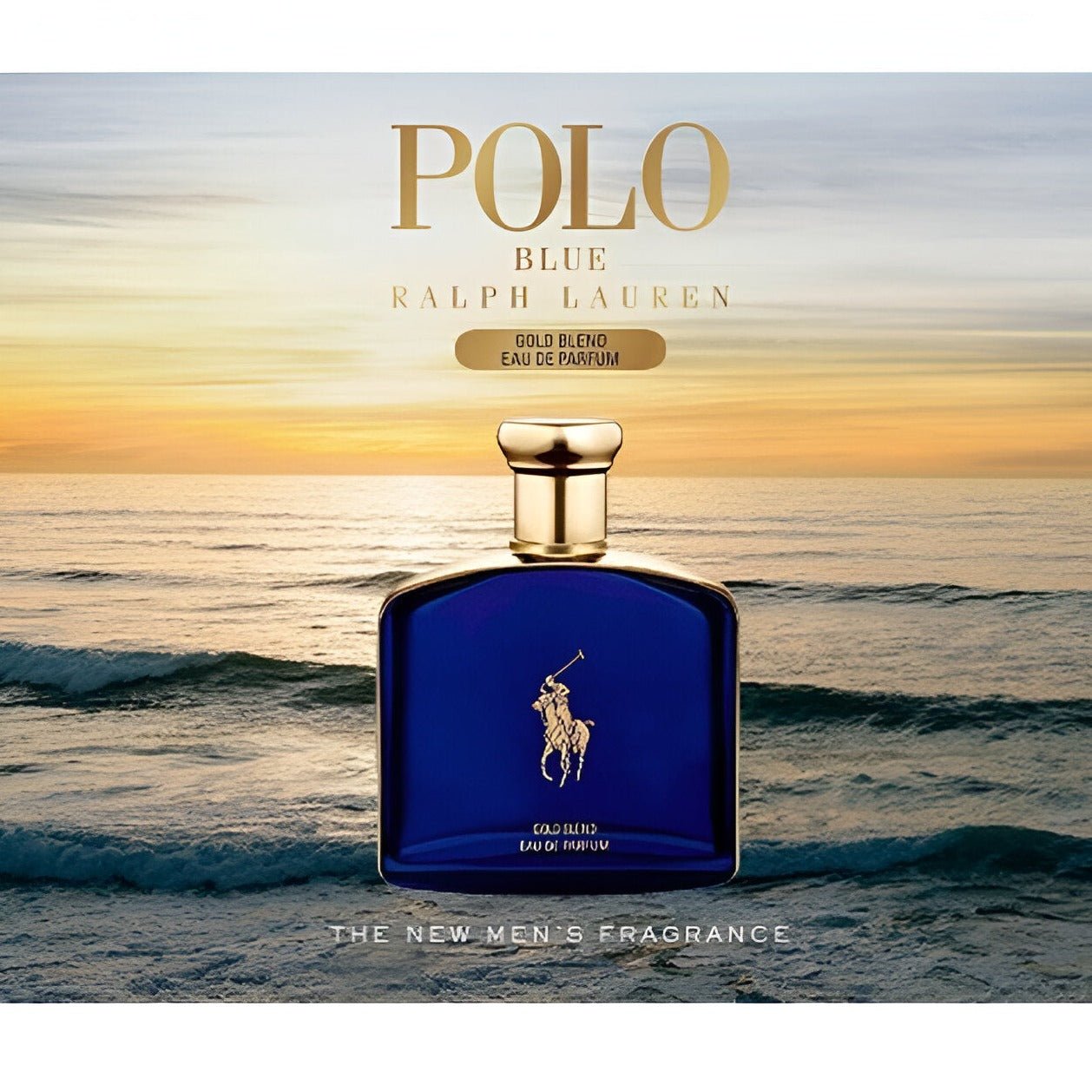 Ralph Lauren Polo Blue Gold Blend EDP For Men | My Perfume Shop Australia