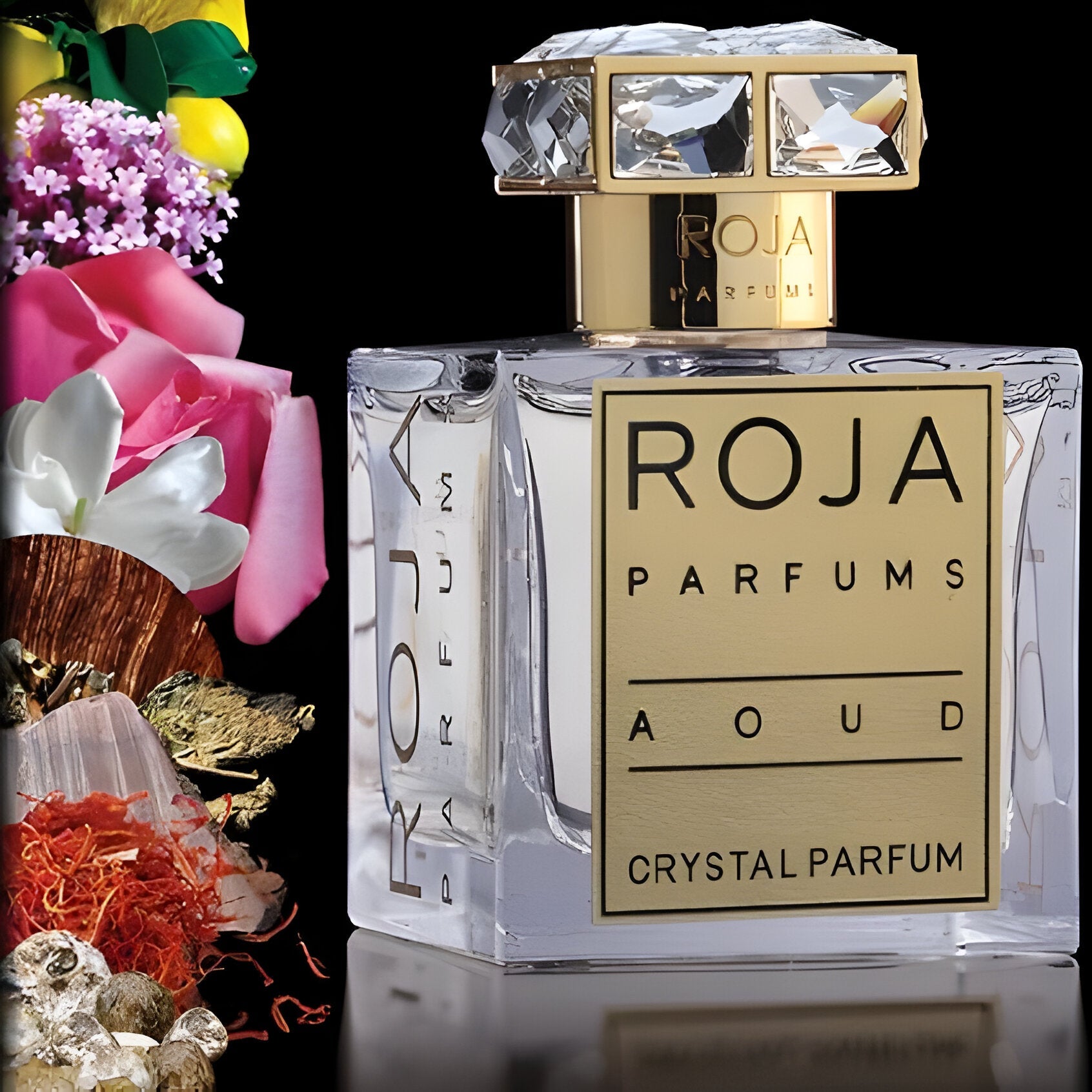 Roja Parfums Aoud Crystal Parfum | My Perfume Shop Australia