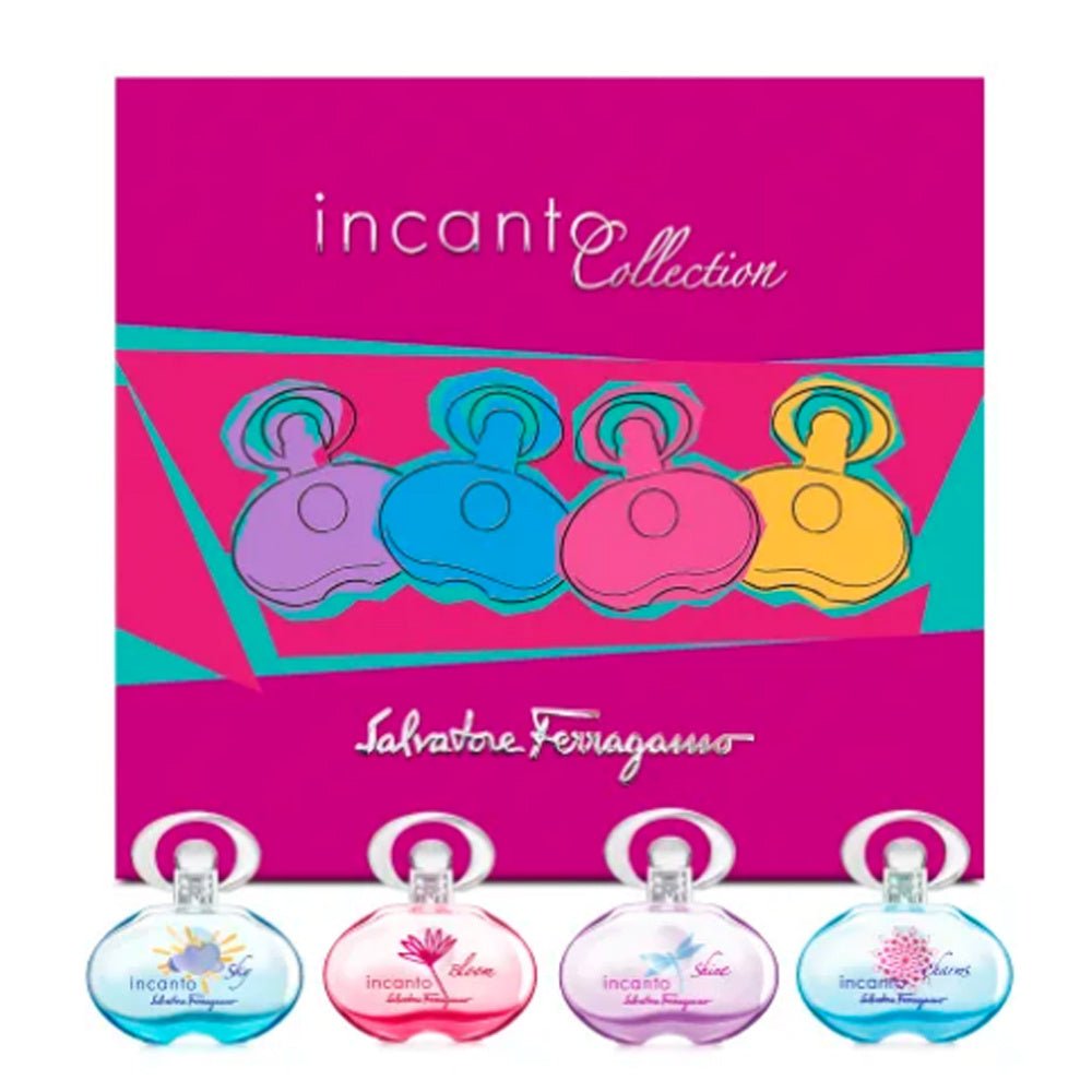 Salvatore Ferragamo Incanto Miniature Collection Set | My Perfume Shop Australia