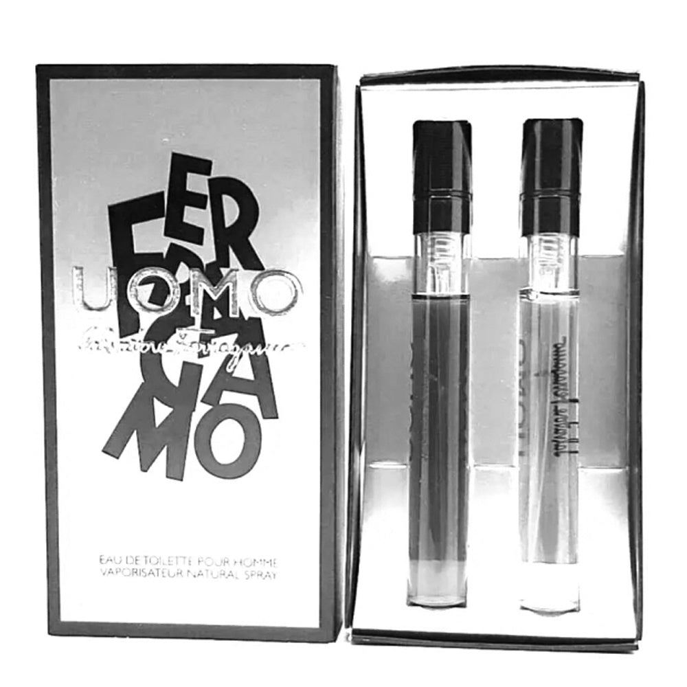 Salvatore Ferragamo Uomo & Casual Life Mini EDT Travel Set | My Perfume Shop Australia