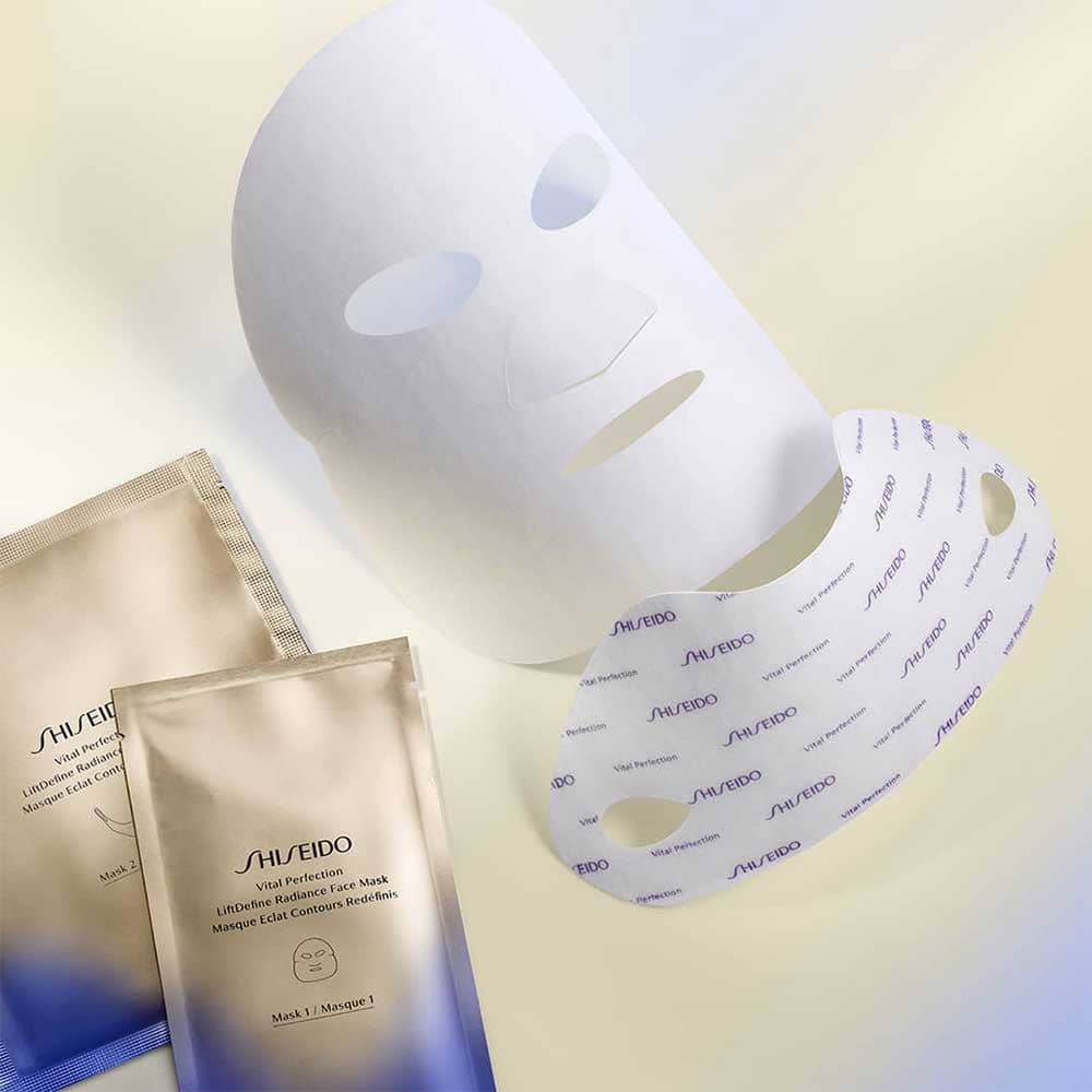 Shiseido Vital Perfection Face Mask Set For Women | My Perfume Shop Australia