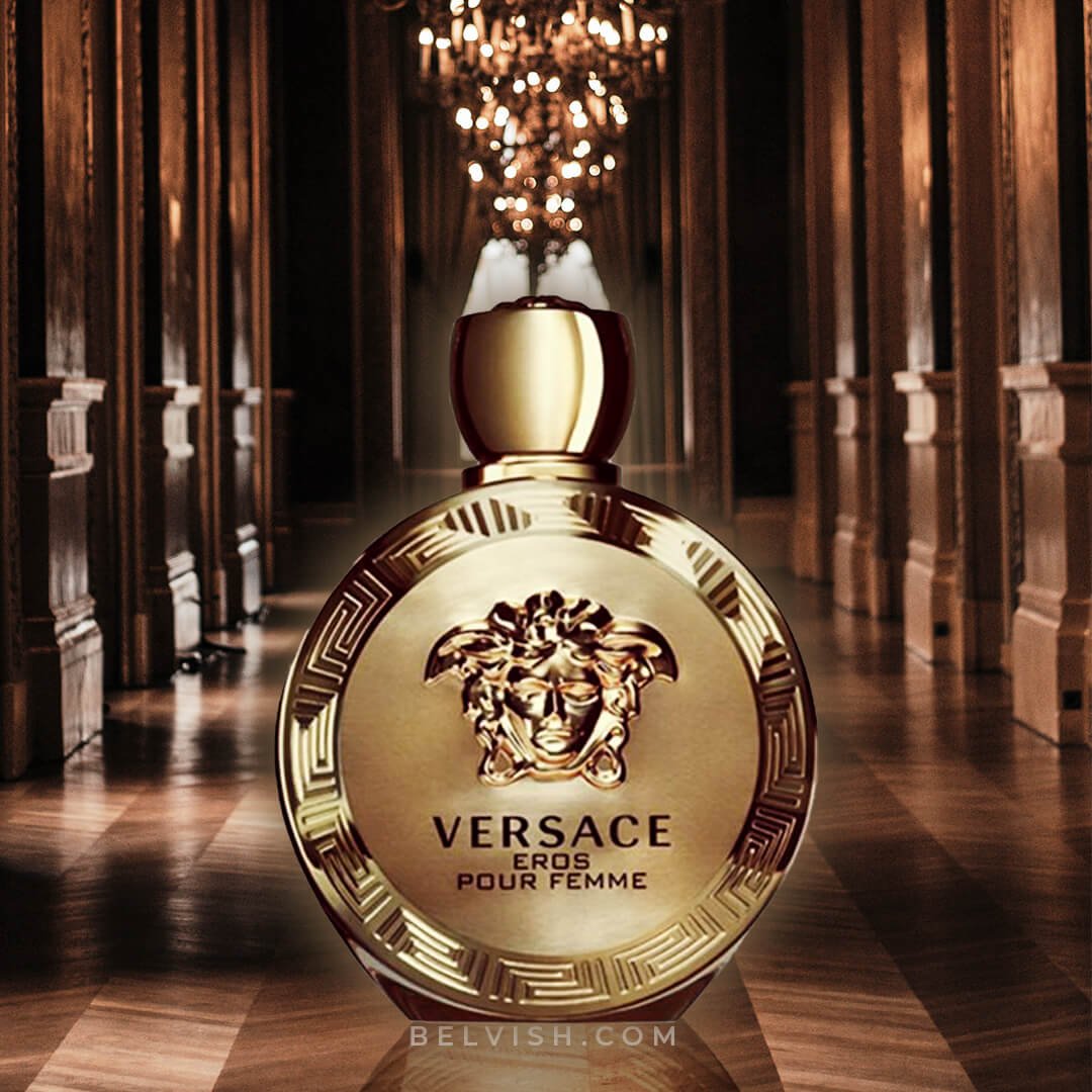 Versace Eros Pour Femme Luxurious Signature Pouch Set | My Perfume Shop Australia