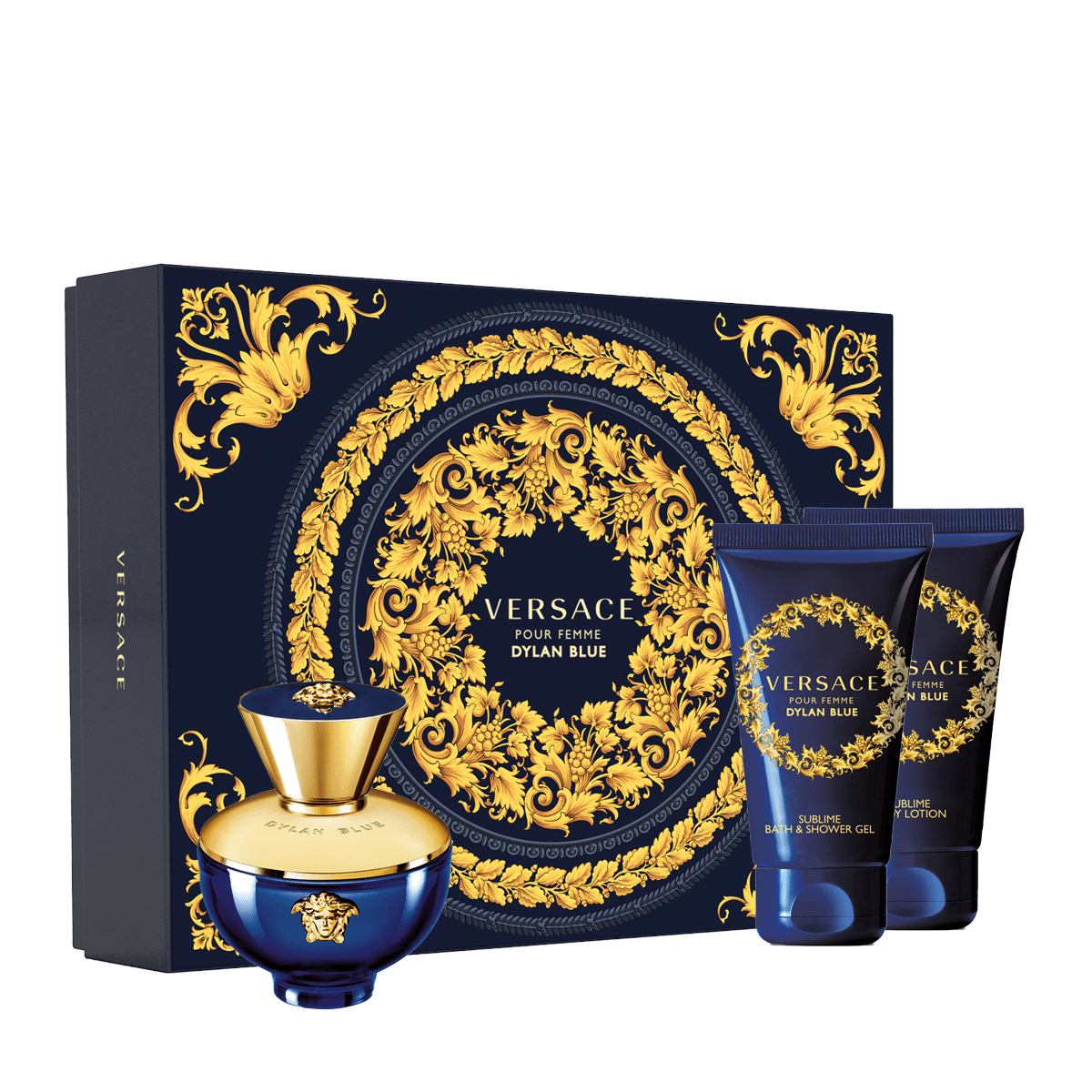 Versace Pour Femme Dylan Blue EDP Shower & Body Lotion Set | My Perfume Shop Australia