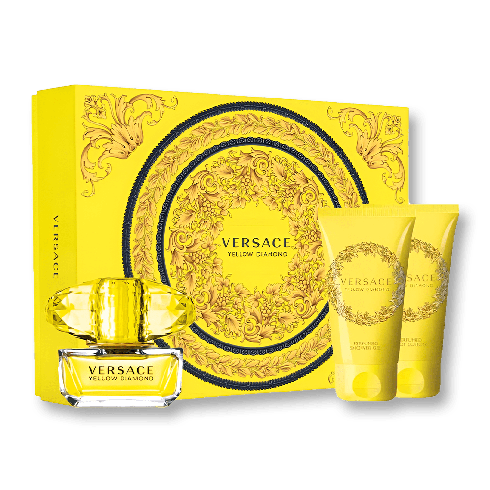 Versace Yellow Diamond Trio Collection Set | My Perfume Shop Australia